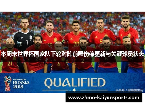 本周末世界杯国家队下轮对阵前瞻伤停更新与关键球员状态 本周末世界杯国家队下轮对阵前瞻伤停更新与关键球员状态